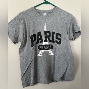 Paris, France t-shirt with Eiffel Tower design